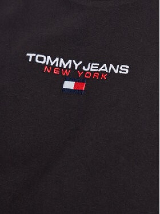 Tommy Jeans T-Shirt Detail DM0DM16893 Czarny Regular Fit