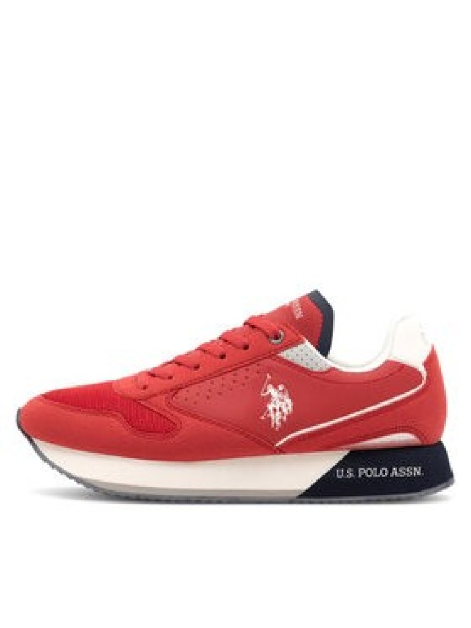 U.S. Polo Assn. Sneakersy NOBIL003G Czerwony