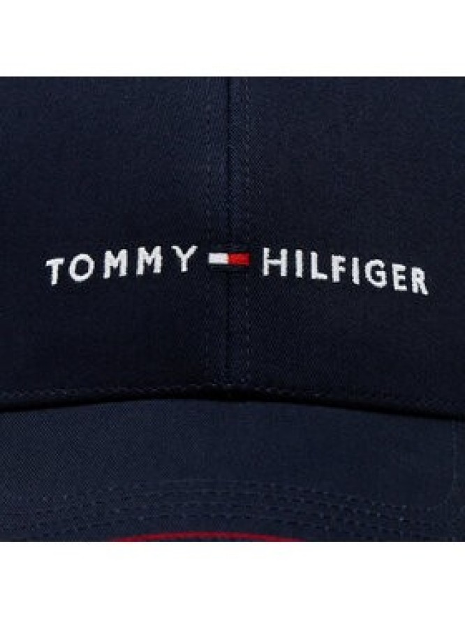 Tommy Hilfiger Czapka z daszkiem Th Skyline Cap AM0AM11494 Granatowy