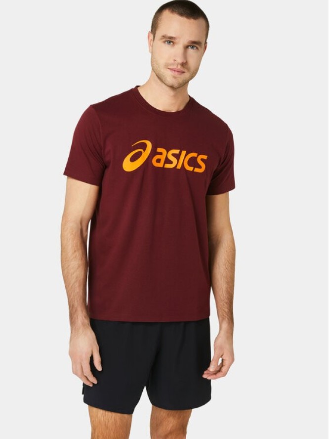 Asics T-Shirt Asics Big Logo Tee 2031A978 Czerwony Ahletic Fit