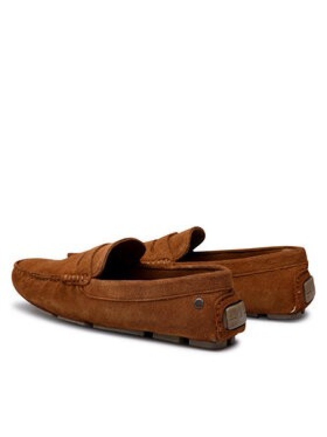 Jack&Jones Mokasyny Jfwjensen Suede Loafer 12203636 Brązowy