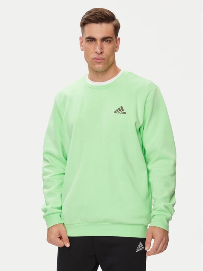 adidas Bluza Essentials IN0326 Zielony Regular Fit