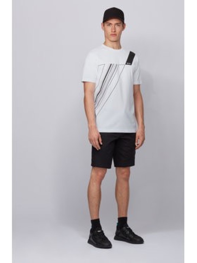 Boss T-Shirt 50436296 Biały Regular Fit