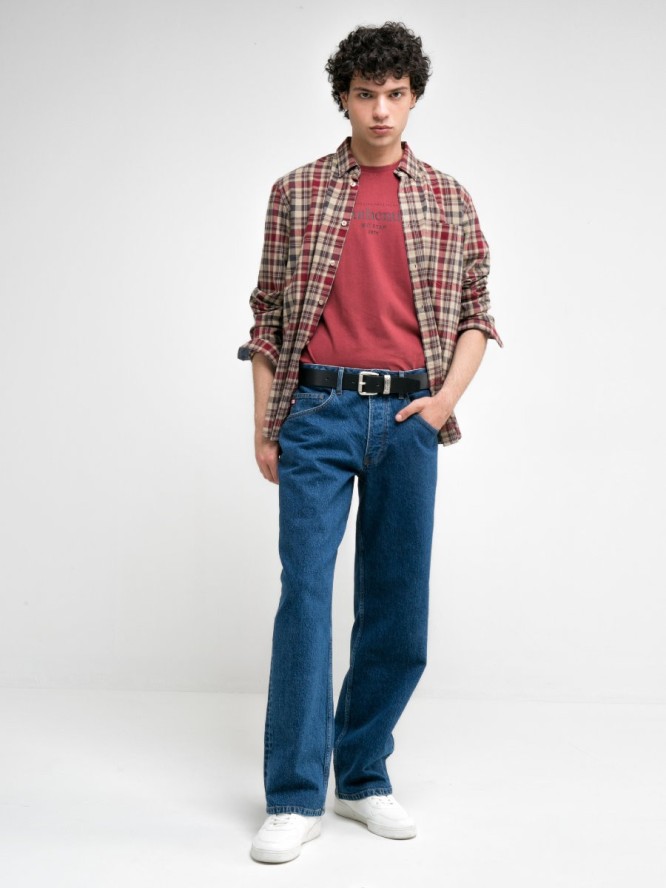 Spodnie jeans męskie loose z linii Authentic Silvermine 500