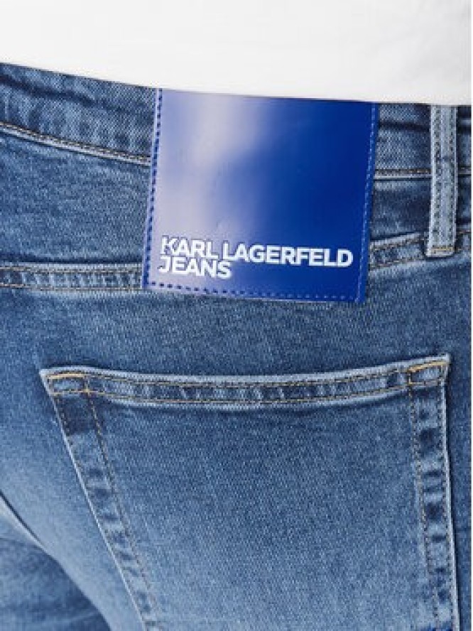 Karl Lagerfeld Jeans Jeansy 235D1104 Niebieski Slim Fit