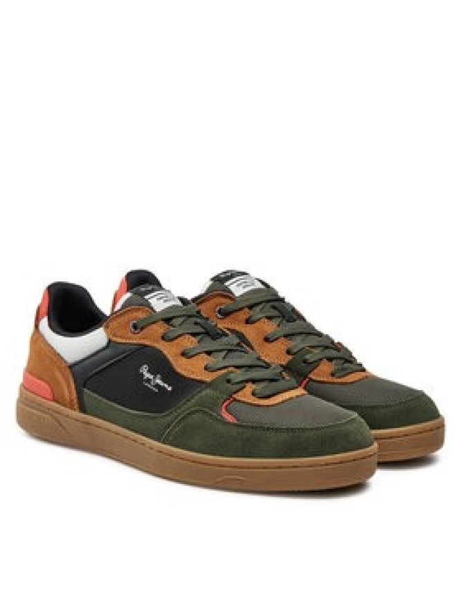 Pepe Jeans Sneakersy Kore Skate M PMS00027 Khaki