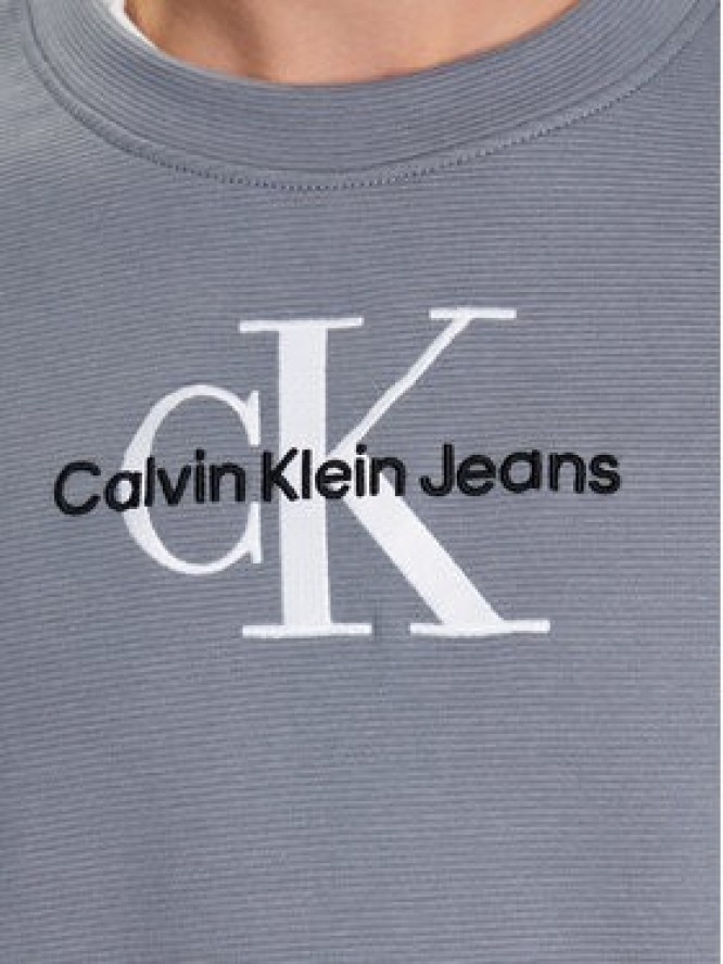 Calvin Klein Jeans Bluza J30J323160 Szary Relaxed Fit