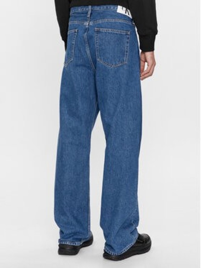 Calvin Klein Jeans Jeansy J30J323895 Niebieski Loose Fit
