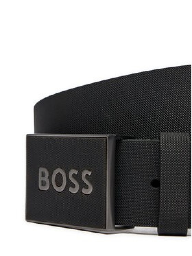 Boss Pasek Męski Icon S1 50471333 Czarny