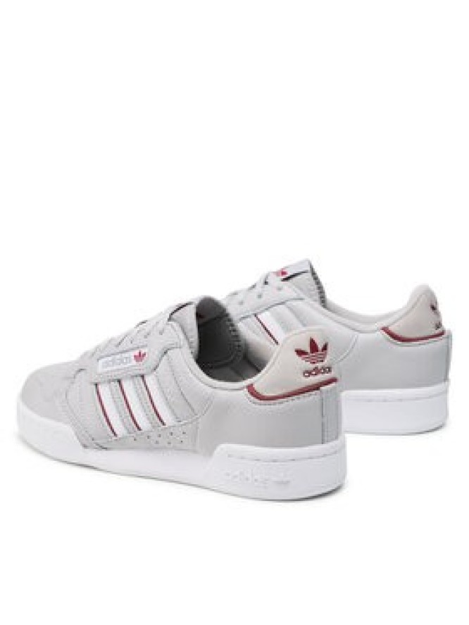 adidas Sneakersy Continental 80 Stripes GZ6263 Szary