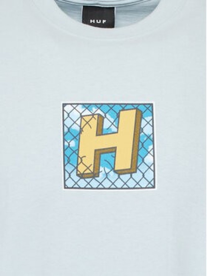 HUF T-Shirt Tresspass TS01940 Błękitny Regular Fit