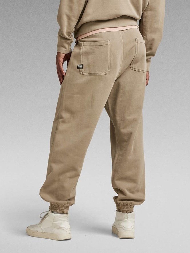 G-Star Spodnie dresowe w kolorze beżowym rozmiar: M