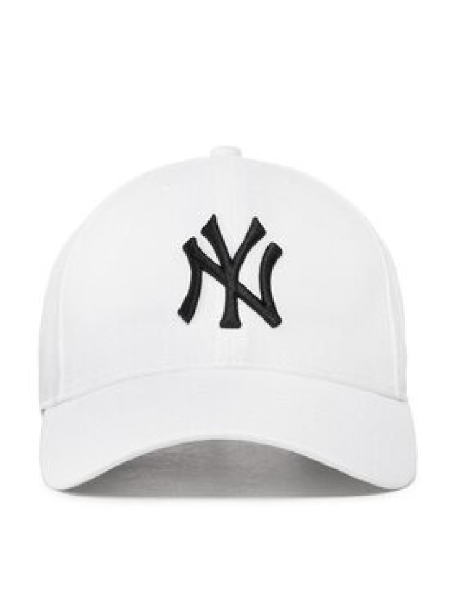 47 Brand Czapka z daszkiem Mlb New York Yankees B-MVPSP17WBP-WH Biały