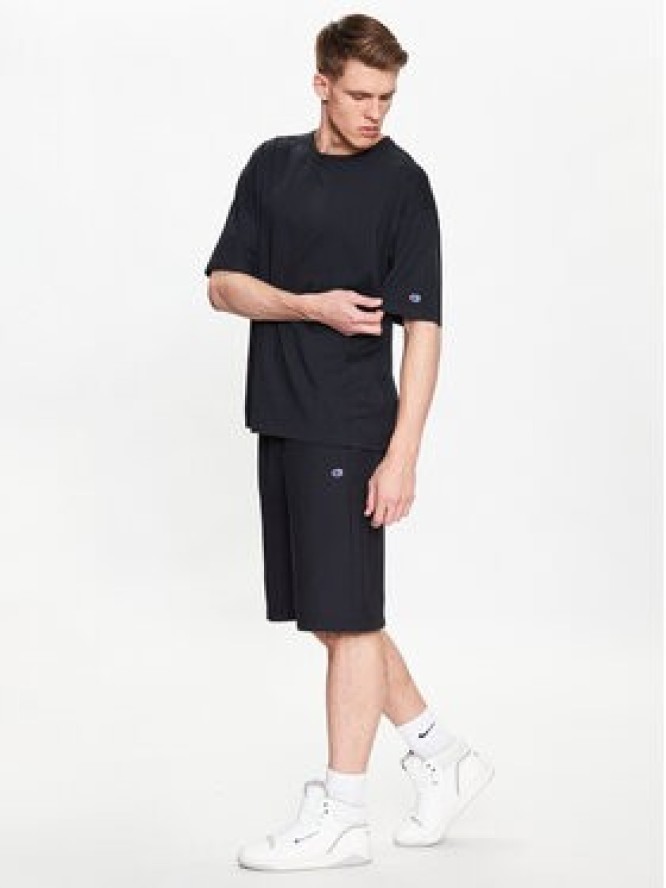 Champion T-Shirt 218651 Czarny Regular Fit