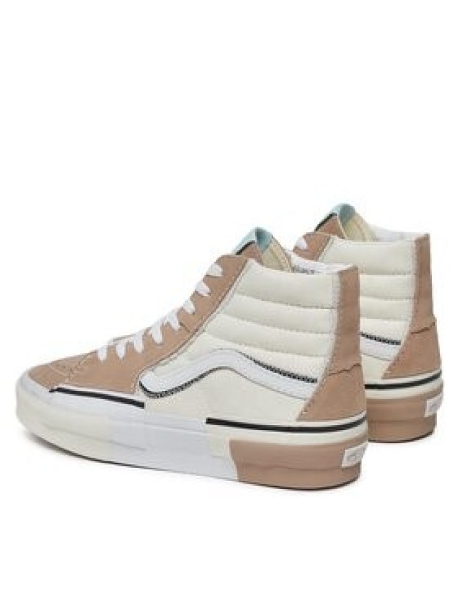 Vans Sneakersy Ua Sk8-Hi Reconstruct VN0005UKP2T1 Écru