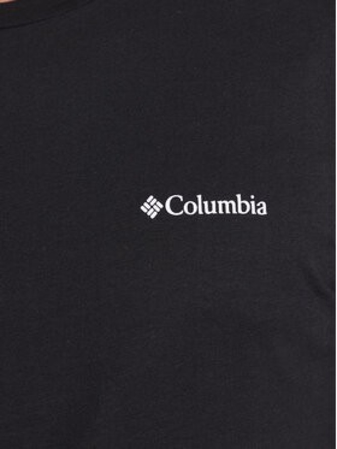 Columbia T-Shirt Rapid Ridge™ Back Graphic Tee II Czarny Regular Fit