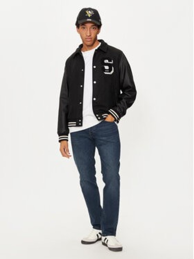 Jack&Jones Kurtka bomber Carter 12260455 Czarny Regular Fit