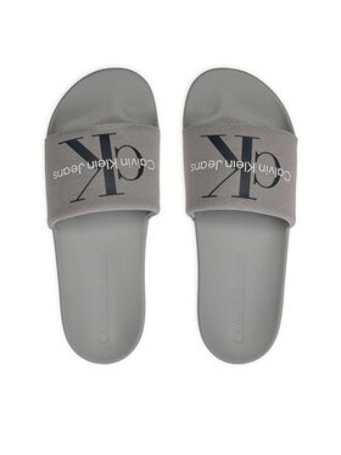 Calvin Klein Jeans Klapki Slide Monogram Co YM0YM00061 Szary