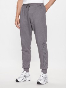 Columbia Spodnie dresowe M CSC Logo™ Fleece Jogger II Szary Regular Fit