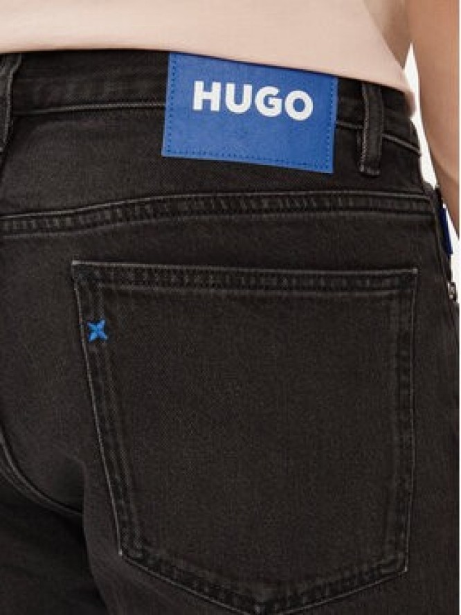 Hugo Jeansy Ash 50511514 Czarny Slim Fit