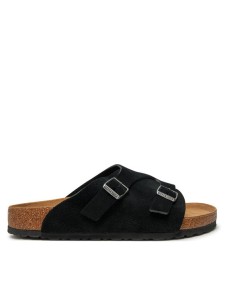 Birkenstock Klapki Zürich 1025045 Czarny