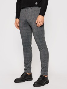 Jack&Jones Chinosy Marco 12174986 Szary Slim Fit