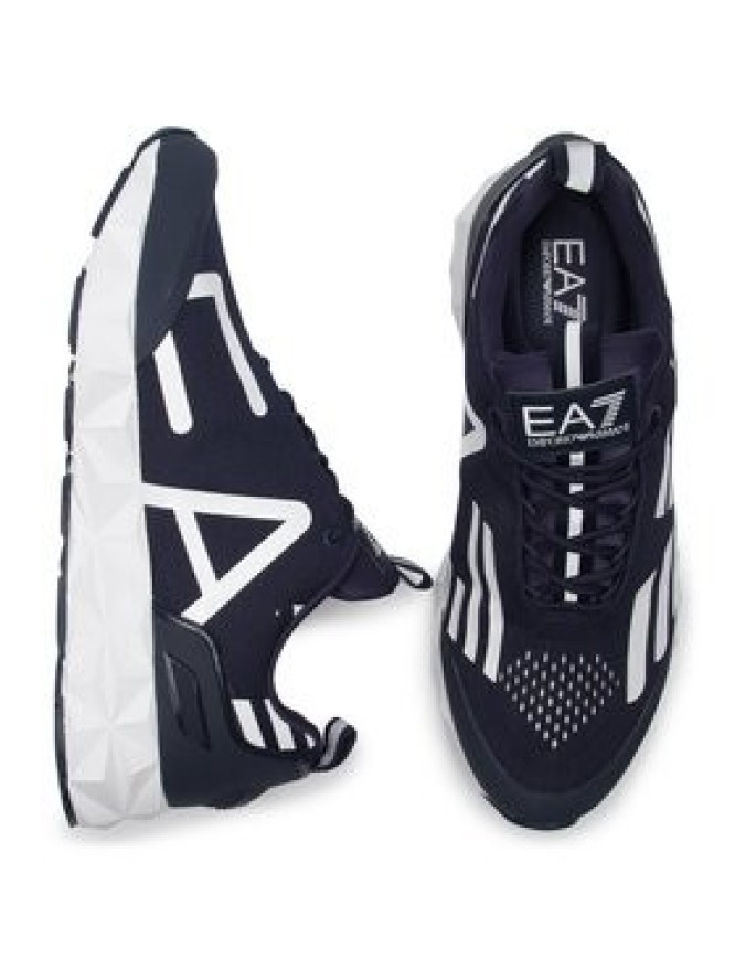 EA7 Emporio Armani Sneakersy X8X033 XCC52 D813 Granatowy