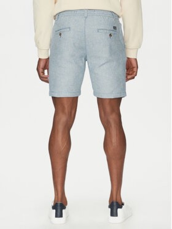 INDICODE Szorty materiałowe Inerwilo 70-815 Niebieski Slim Fit