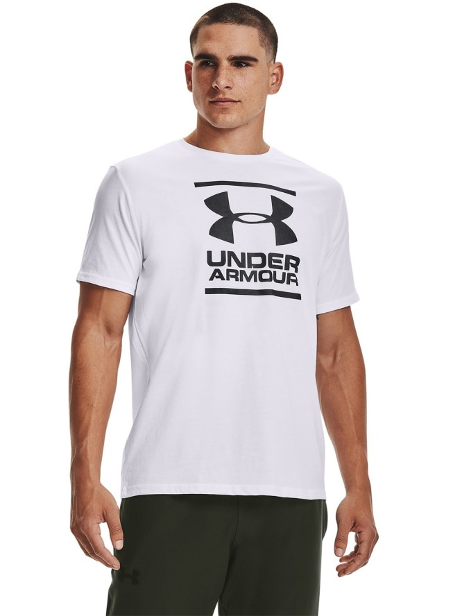 Koszulka treningowa męska Under Armour GL Foundation SS - biała