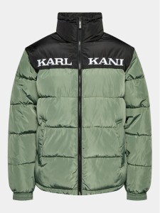 Karl Kani Kurtka puchowa 6076005 Zielony Relaxed Fit