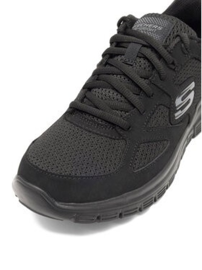 Skechers Sneakersy BURNS AGOURA 52635 BBK Czarny