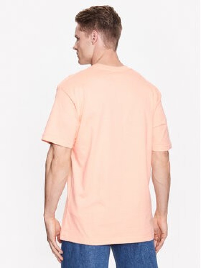DC T-Shirt Star Pocket ADYZT05043 Pomarańczowy Regular Fit