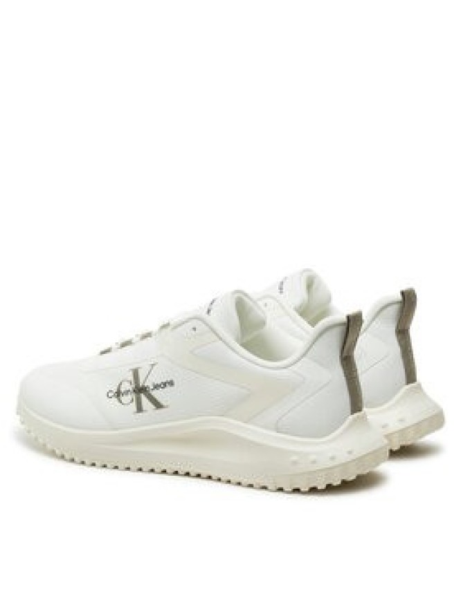 Calvin Klein Jeans Sneakersy Eva Runner Low Lace Ml YM0YM00968 Biały