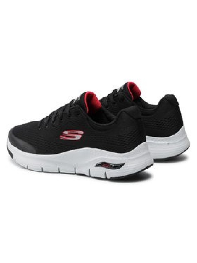 Skechers Sneakersy Arch Fit 232040/BKRD Czarny