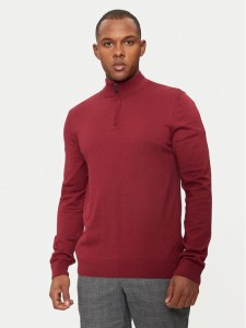 Hechter Paris Sweter 65025 142801 Czerwony Regular Fit