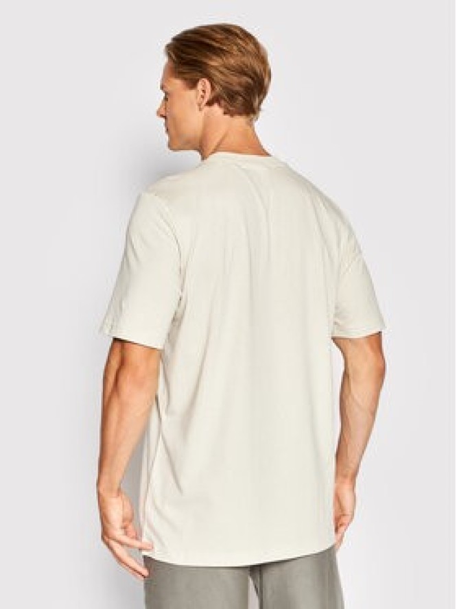 adidas T-Shirt Essentials Big Logo HL2252 Beżowy Regular Fit