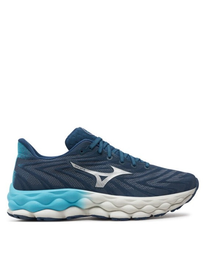 Mizuno Buty do biegania Wave Sky 8 J1GC2402 Niebieski