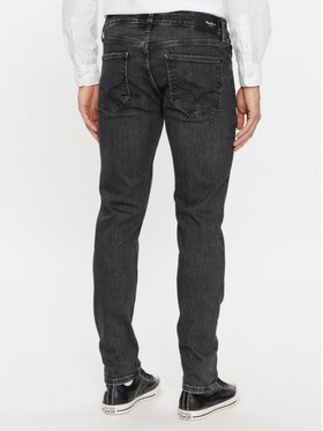 Pepe Jeans Jeansy PM207388 Czarny Slim Fit