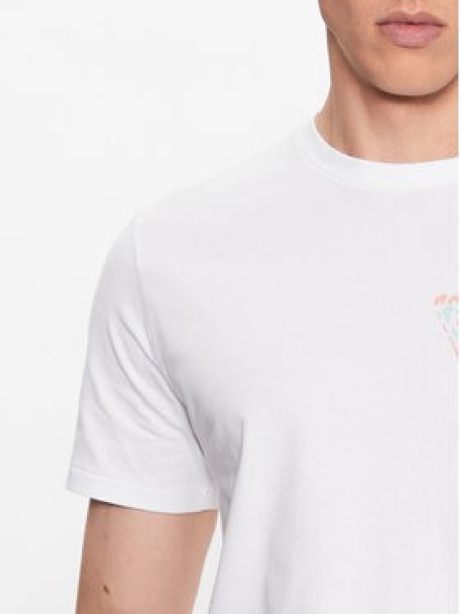 Guess T-Shirt M3YI22 J1314 Biały Slim Fit