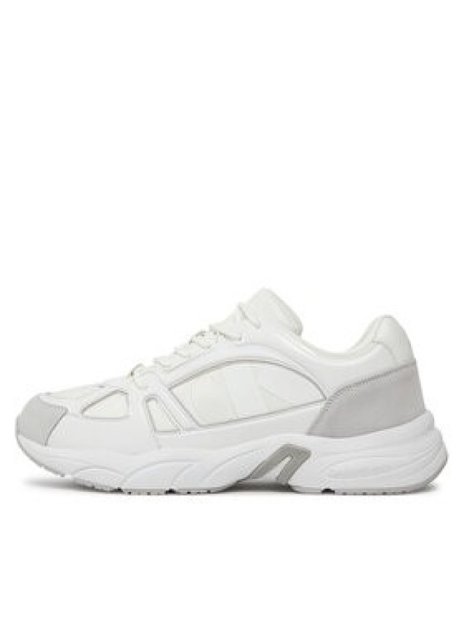 Calvin Klein Jeans Sneakersy Retro Tennis Low Mix Nbs Lum YM0YM00882 Biały