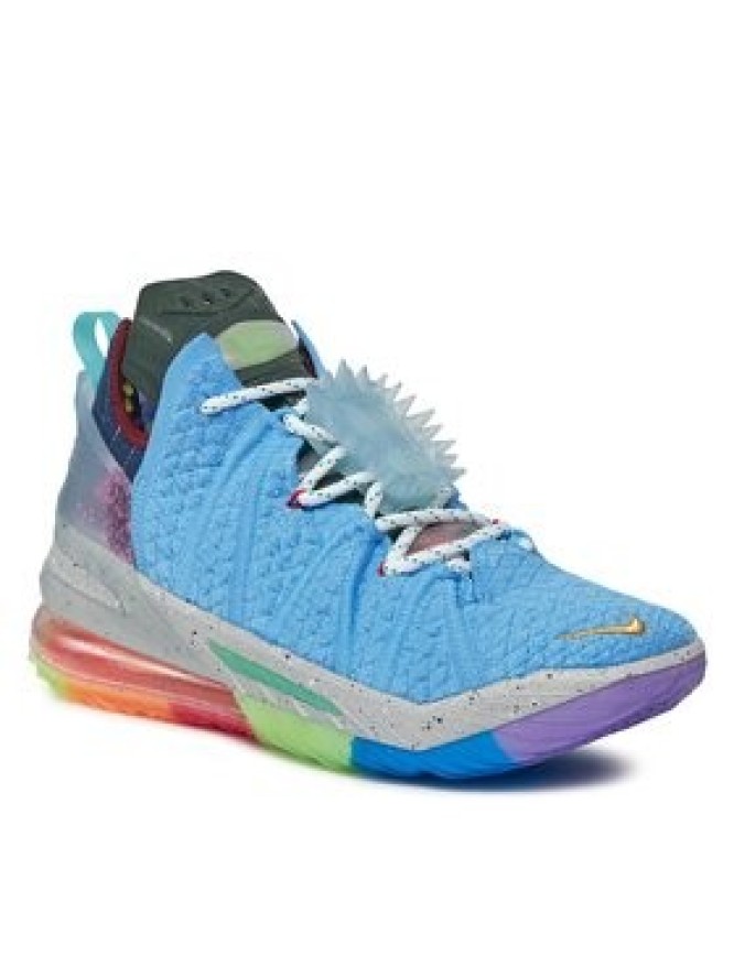 Nike Buty do koszykówki Lebron XVIII DM2813-400 Niebieski