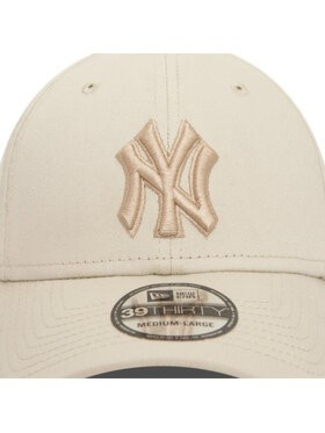 New Era Czapka z daszkiem Outline 3930 Nyy 60435140 Beżowy