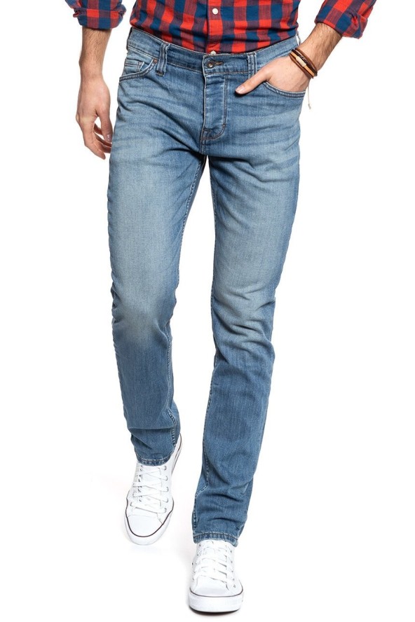 SPODNIE MĘSKIE MUSTANG Jeans Vegas Slim Fit Mid Blue 1007753 5000 313