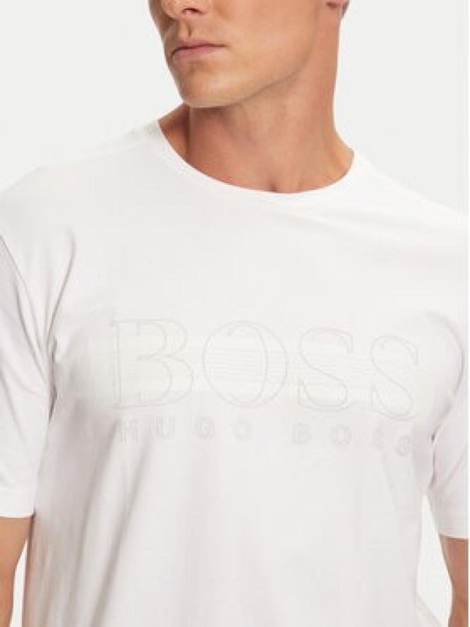 Boss T-Shirt 50436295 Biały Regular Fit