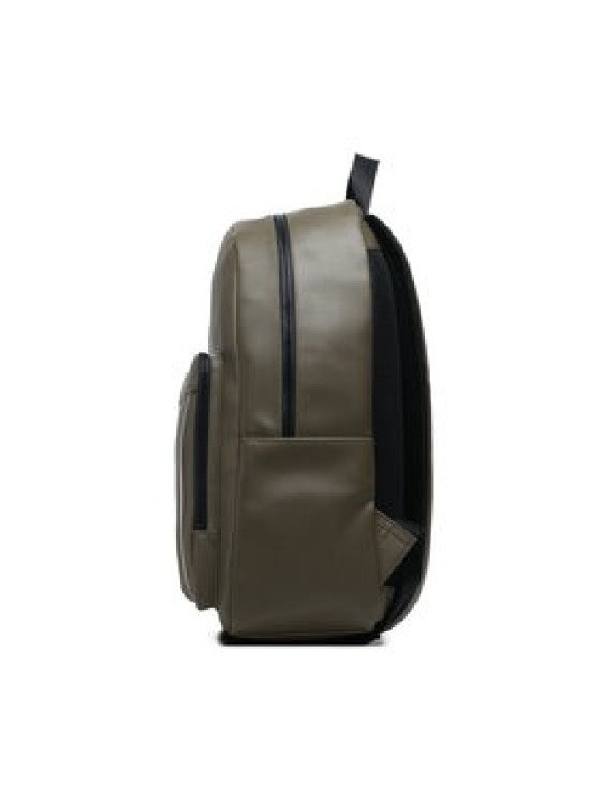 Tommy Hilfiger Plecak Th Pique Pu Backpack AM0AM11317 Khaki