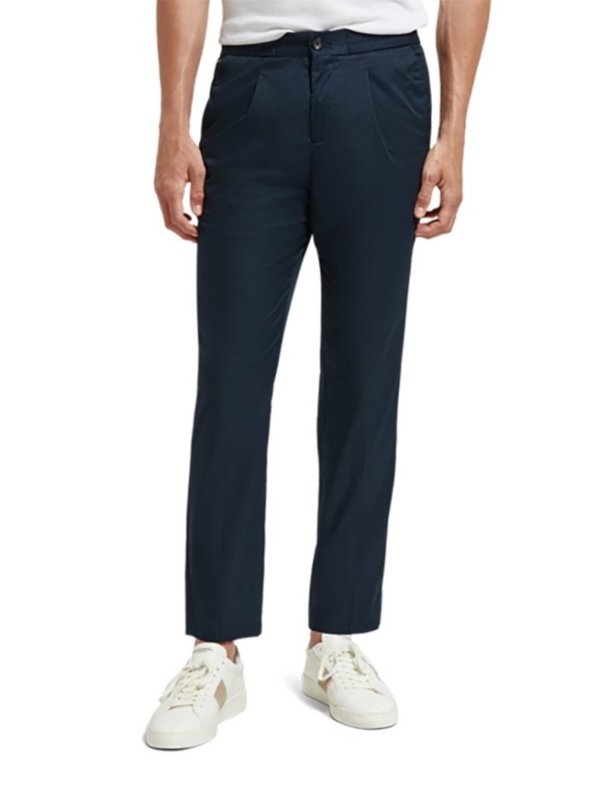 Scotch & Soda Spodnie chino w kolorze granatowym rozmiar: W31/L32