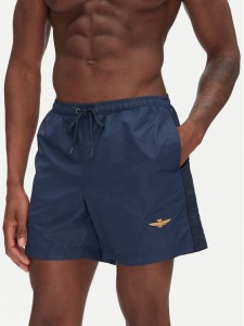 Aeronautica Militare Szorty kąpielowe 251BW225CT3539 Granatowy Regular Fit