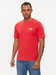 Jack&Jones T-Shirt Trevor 12227773 Czerwony Standard Fit