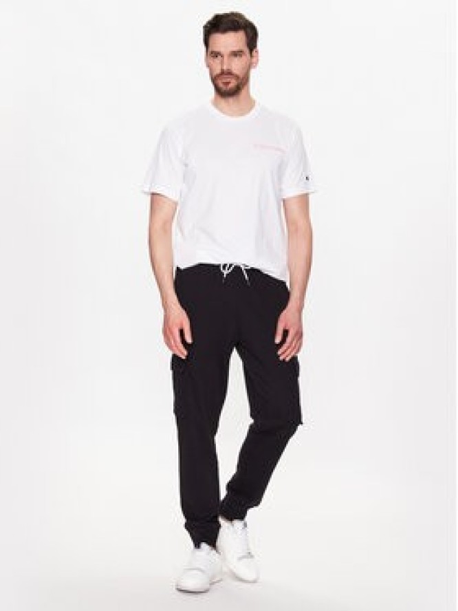 Champion T-Shirt 218482 Biały Regular Fit