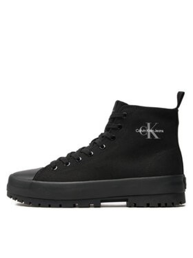 Calvin Klein Jeans Trampki Lugged Hybrid High Laceup Mtr YM0YM01021 Czarny